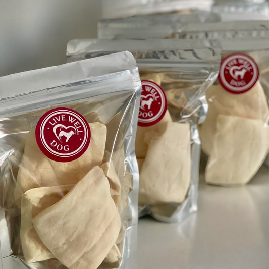 Live Well Dog Natural Beef Chews – Single-Ingredient (4 Pack)