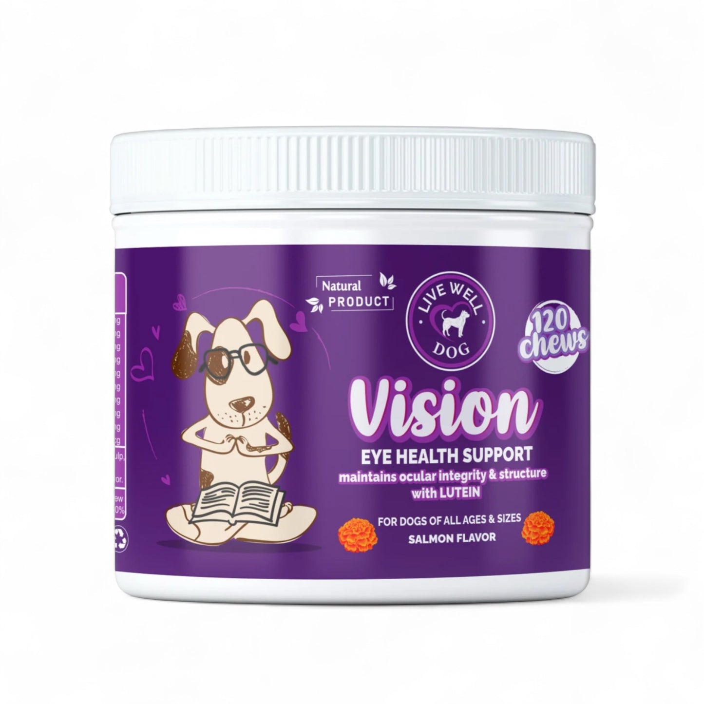 Live Well Dog Vision Soft Chew for Dogs - Eye health for Dogs