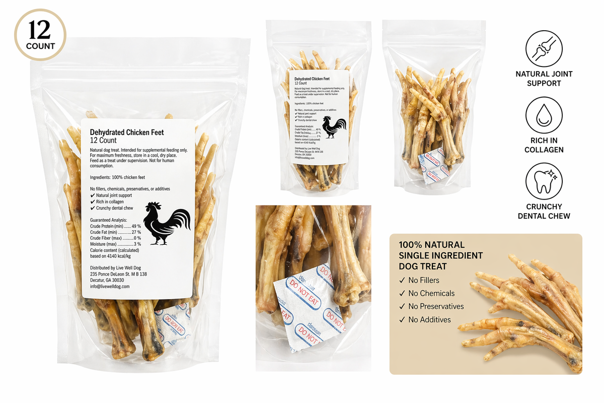 Live Well Dog Chicken Dental Treats 12 Count