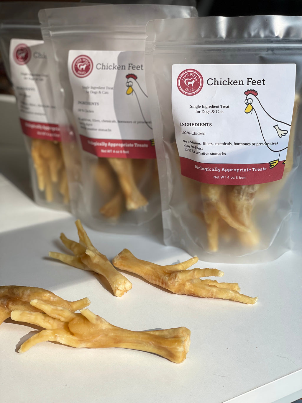 Live Well Dog Chicken Dental Treats