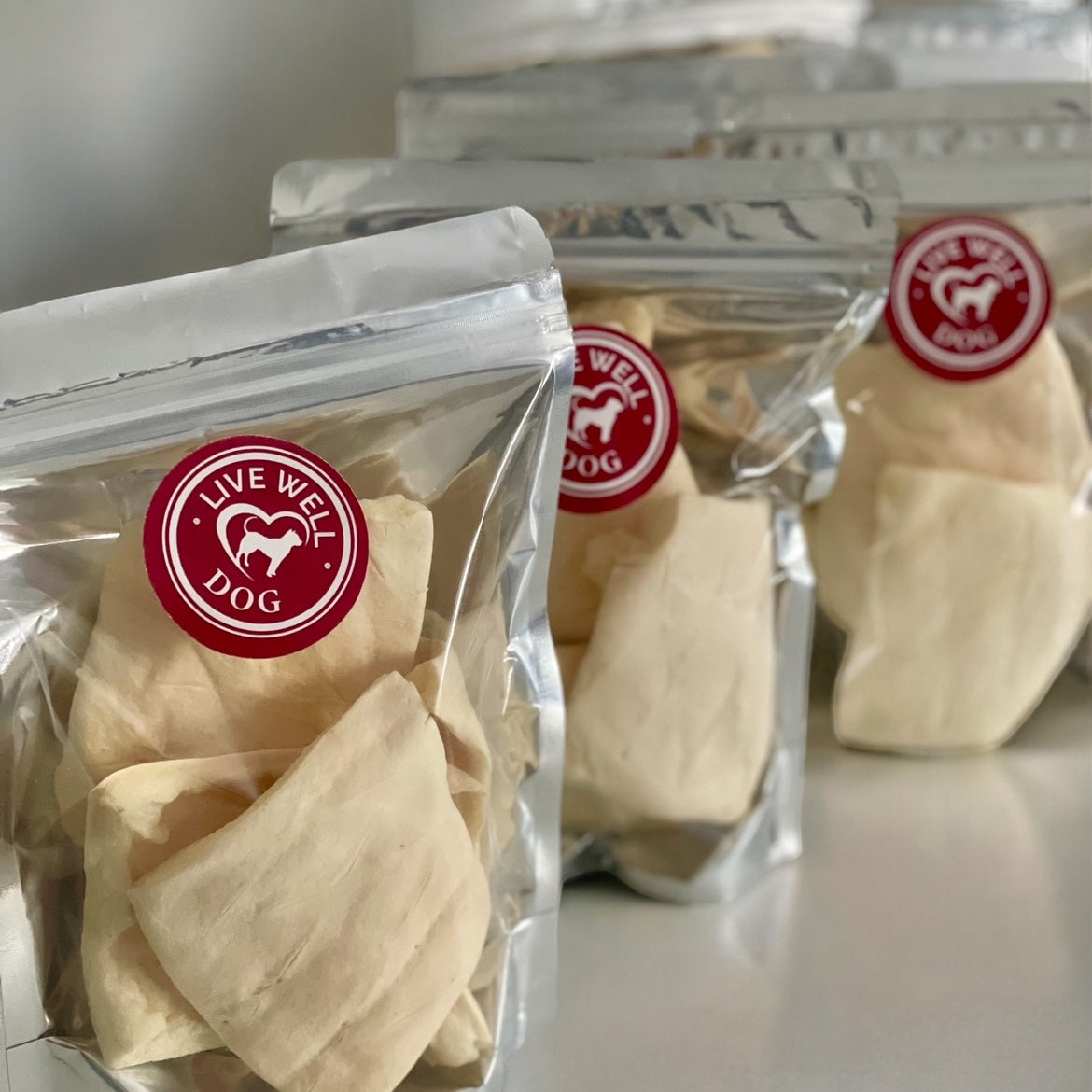 Live Well Dog Natural Beef Chews – Single-Ingredient (4 Pack)