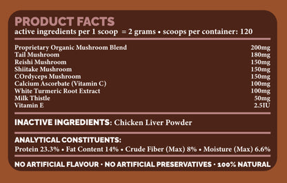 Immune Mushroom Topper – Daily Gut + Immune Boost