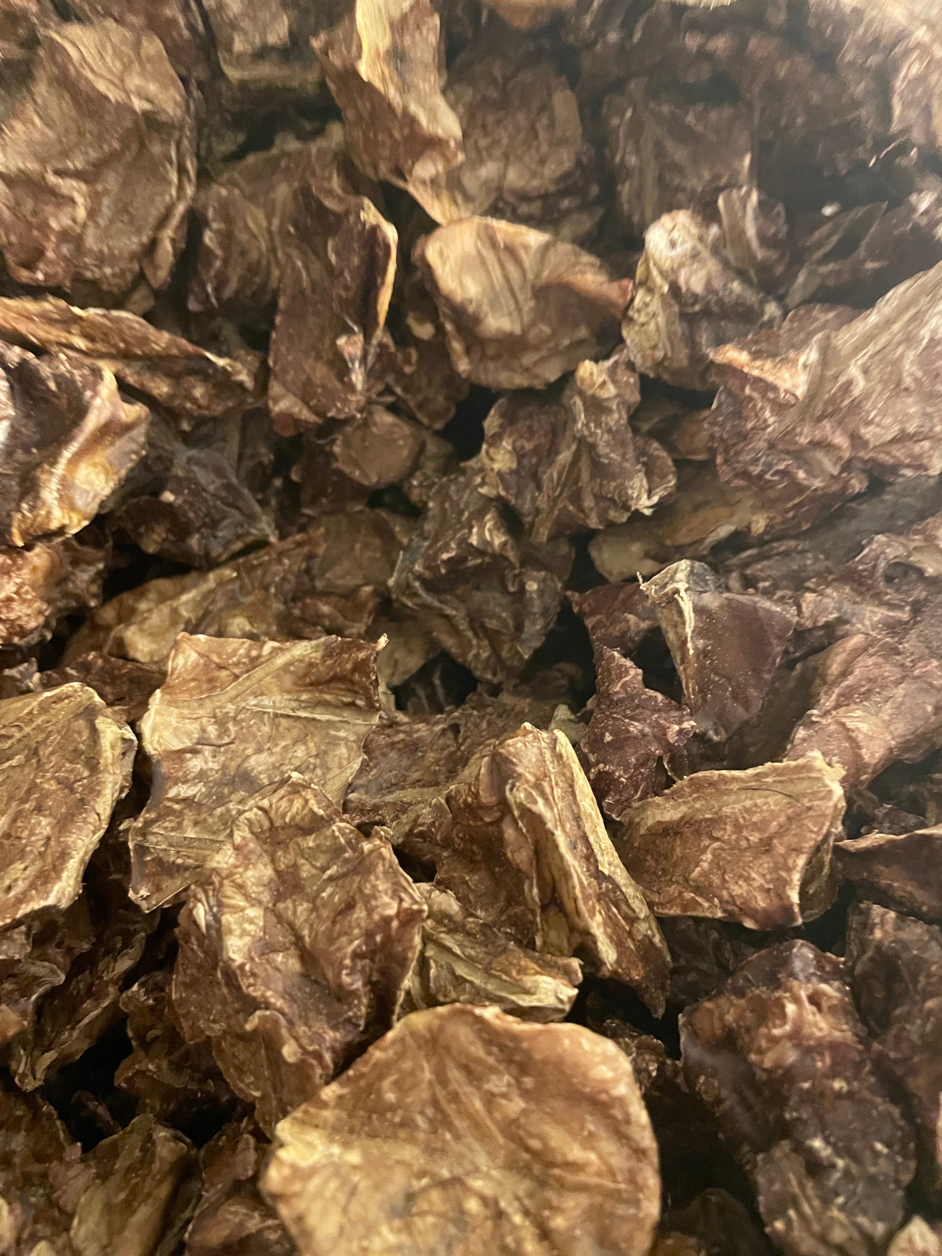 Live Well Dog 100% Beef Treats, 4 oz, High Protein Dog Snacks. Crunchy, Supports Dental Health