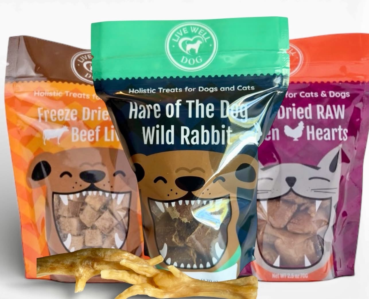 🐺 Live Well Dog™ PMR Grazing Treat Bundle