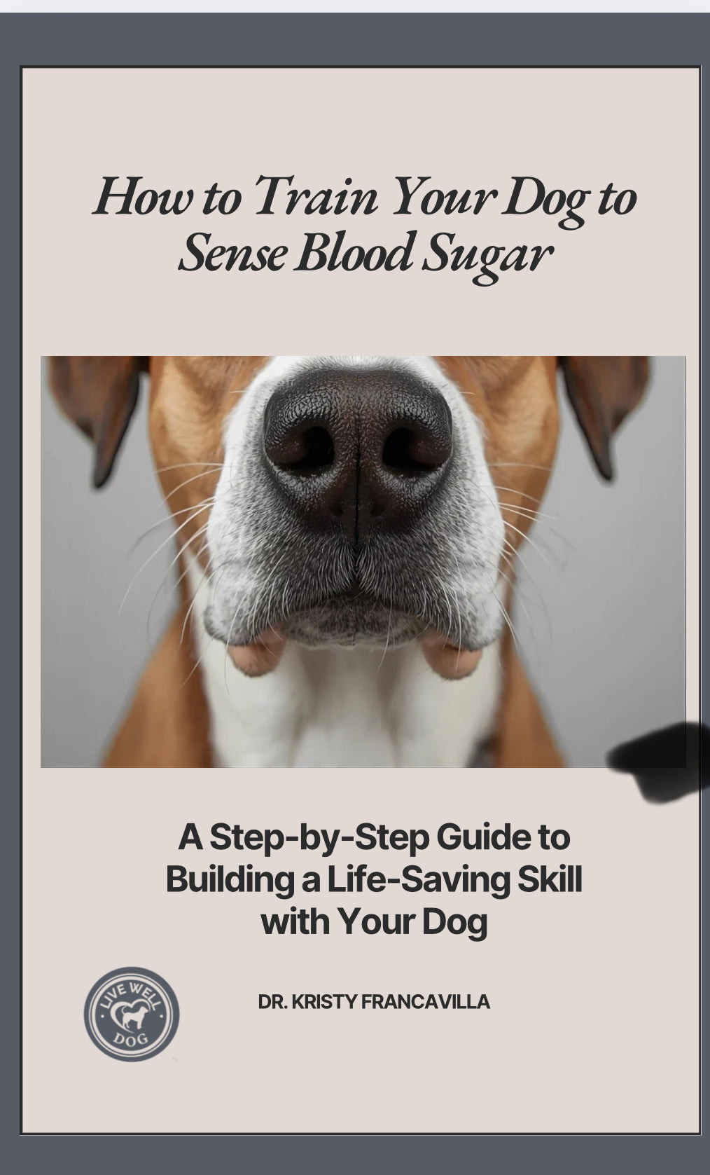 How to Train Your Dog to Sense Blood Sugar