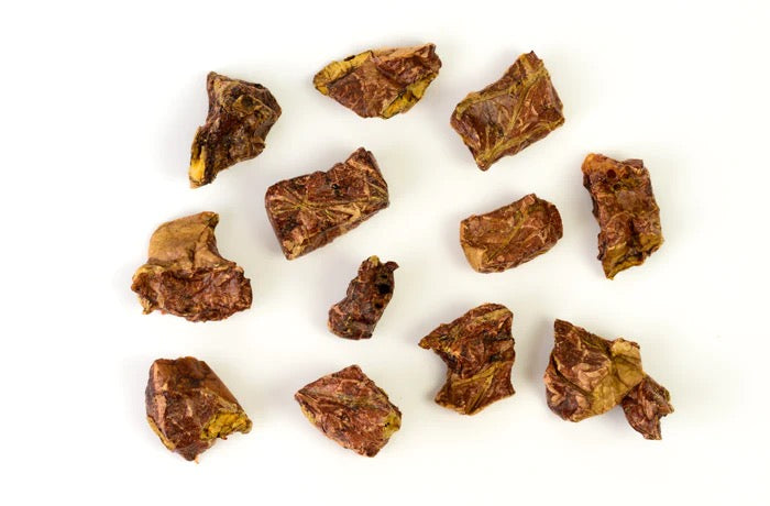 Live Well Dog 100% Beef Treats, 4 oz, High Protein Dog Snacks. Crunchy, Supports Dental Health