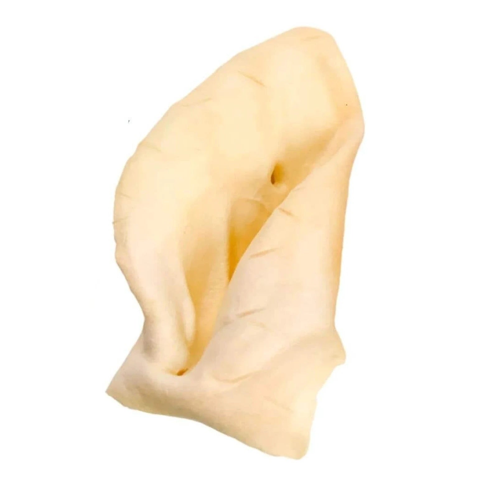 Single-Ingredient Natural Cow Ear Chews (Jumbo) – 4 Pack | 100% Beef