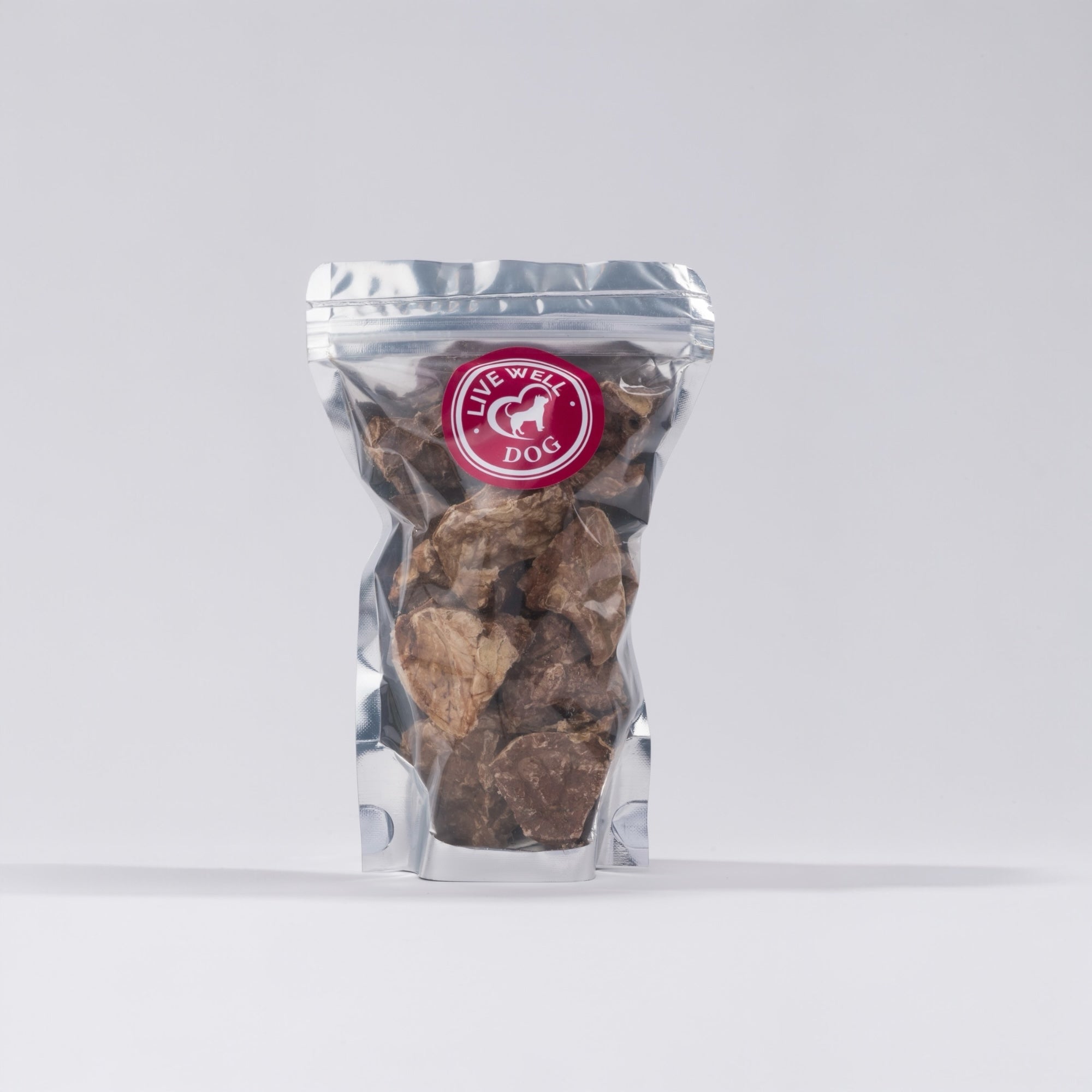 Live Well Dog Beef Lung, Single Ingredient Treat for Pets