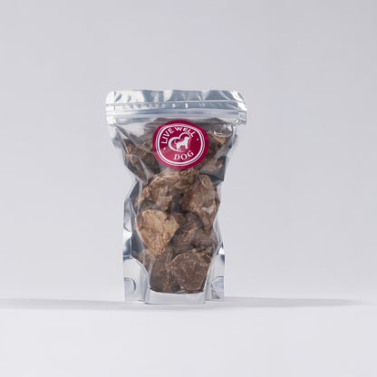 Live Well Dog Dehydrated Beef  Dog Treats – 2oz | Single Ingredient, Gently Dried, High-Protein Snack for Dogs of All Sizes
