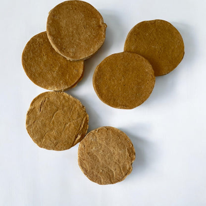 Chicken Burger Treats (3 per pack Dehydrated 100% Chicken )