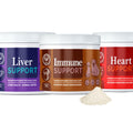 Live Well Dog™ Core Health Trio – Immune, Liver & Heart Suppor