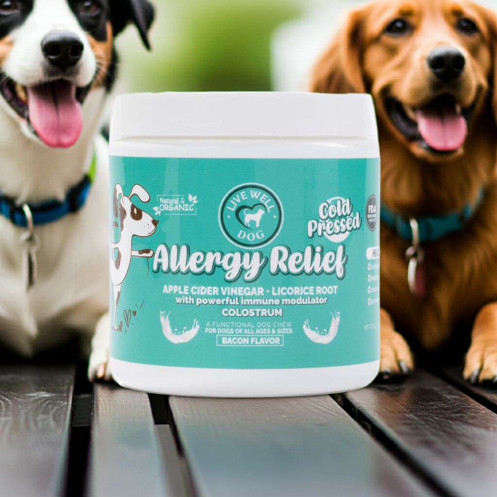 Live Well Dog Allergy Relief Soft Dog Chew  90 Count